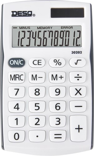 Desq calculatrice de poche Mobile 30202, blanc