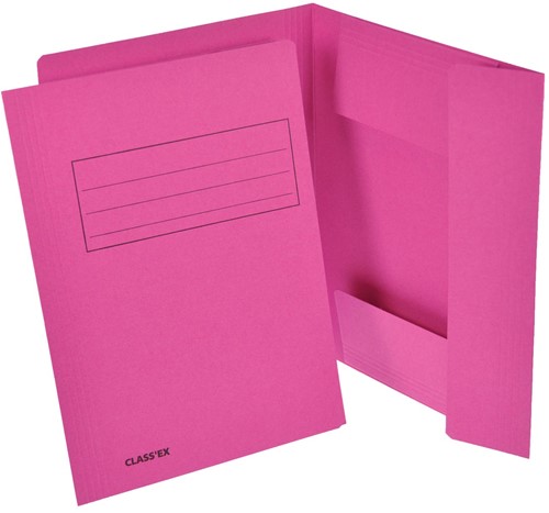 Class'ex chemise de classement, fuchsia