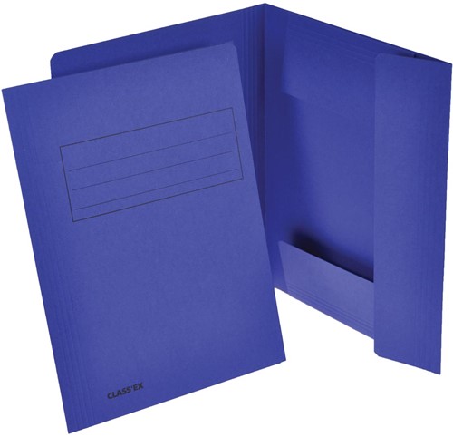 Class'ex chemise de classement bleu foncé