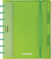 Adoc Colorlines schrift, ft A5, 144 bladzijden,commercieel geruit, geassorteerde kleuren-2