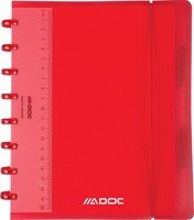 Adoc Colorlines schrift, ft A5, 144 bladzijden,commercieel geruit, geassorteerde kleuren-2