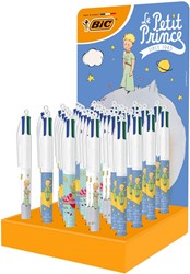 Bic stylo bille 4 couleurs Petit Prince, display de 36 pièces, assorti