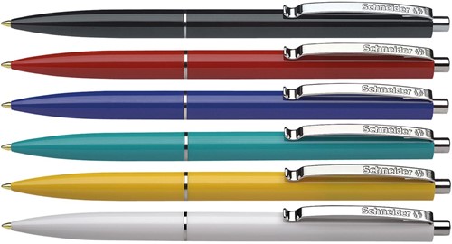 Schneider stylo bille K15, pointe moyenne, couleurs assorties