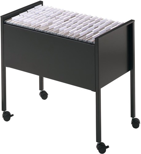 Durable hangmappenwagen Economy, zwart 1 Stuk