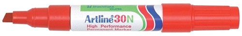 Permanent marker Artline 30N rood 1 Stuk