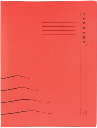 Jalema Chemise avec clip Secolor pour ft A4 (31 x 25/23 cm), rouge