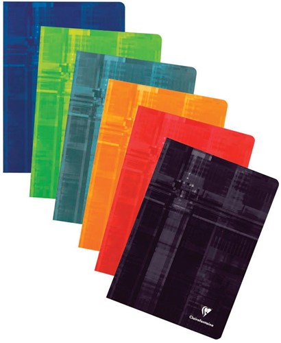 Clairefontaine cahier ft A4, 80 pages, quadrillé 5 mm, avec marge