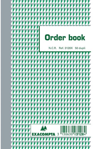 Exacompta orderbook, ft 17,5 x 10,5 cm, dupli (50 x 2 vel) 1 Stuk