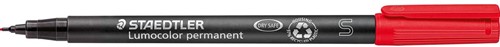 Staedtler Lumocolor 313, marqueur OHP, permanent, 0,4 mm, rouge 1 Stuk-2