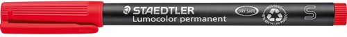 Staedtler Lumocolor 313, marqueur OHP, permanent, 0,4 mm, rouge 1 Stuk