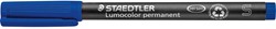 Staedtler Lumocolor 313, marqueur OHP, permanent, 0,4 mm, bleu 1 Stuk