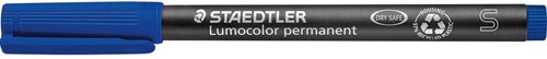 Staedtler Lumocolor 313, marqueur OHP, permanent, 0,4 mm, bleu 1 Stuk