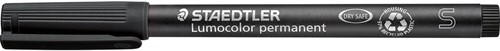 Staedtler Lumocolor 313, marqueur OHP, permanent, 0,4 mm, noir 1 Stuk