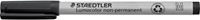 Staedtler Lumocolor 315, marqueur OHP, non permanent, 1,0 mm, noir 1 Stuk