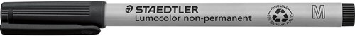 Staedtler Lumocolor 315, OHP-marker, non permanent, 1,0 mm, zwart 1 Stuk