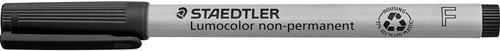 Staedtler Lumocolor 316, OHP-marker, non permanent, 0,6 mm, zwart 1 Stuk