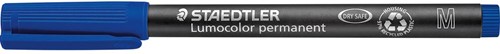 Staedtler Lumocolor 317, marqueur OHP, permanent, 1,0 mm, bleu 1 Stuk