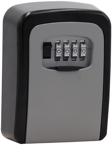 Sleutelkluis met combinatieslot, ft 11,9 x 8,5 cm x 3,6 cm