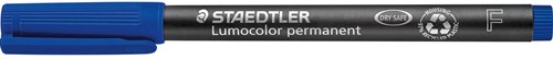Staedtler Lumocolor 318, marqueur OHP, permanent, 0,6 mm, bleu 1 Stuk