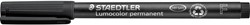 Staedtler Lumocolor 318, marqueur OHP, permanent, 0,6 mm, noir 1 Stuk