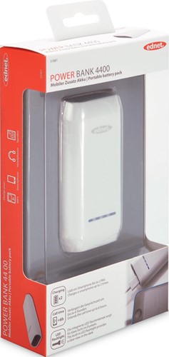 Ednet chargeur mobile 4400mAh