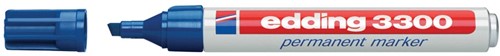 Edding marqueur permanent e-3300 bleu 1 Stuk
