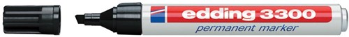 Edding marqueur permanent, e-3300, noir 1 Stuk