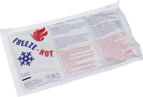 Compresse pour une application chaude et froide, grand