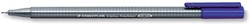 Staedtler Fineliner Triplus, bleu 1 Stuk