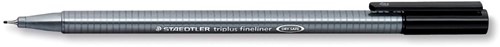 Staedtler Fineliner Triplus, noir 1 Stuk