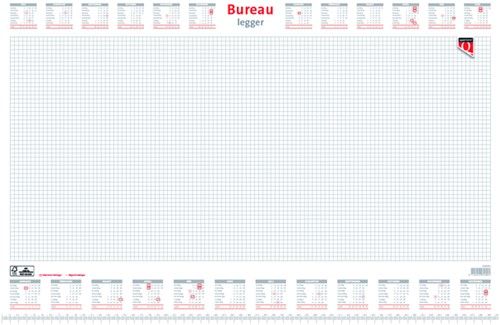 Bureau-onderlegblok 2026 Quantore 60x40cm 1 Stuk