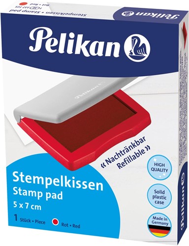 Pelikan Tampon encreur ft 5 x 7 cm, rouge 1 Stuk