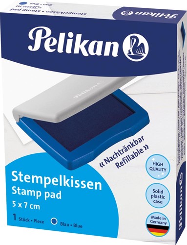 Pelikan Tampon encreur ft 5 x 7 cm, bleu 1 Stuk