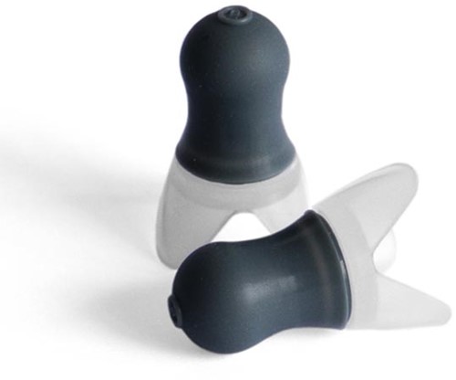 Stopz bouchons d'oreilles Travel, régulateur de pression, noir, blister de 2 pièces