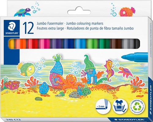 Staedtler Feutre Noris Club, 12 feutres