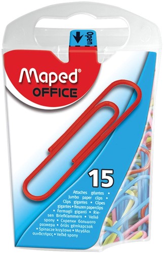 Maped trombones, boîte de 15 pièces