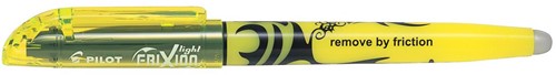 Pilot markeerstift Frixion Light geel 1 Stuk