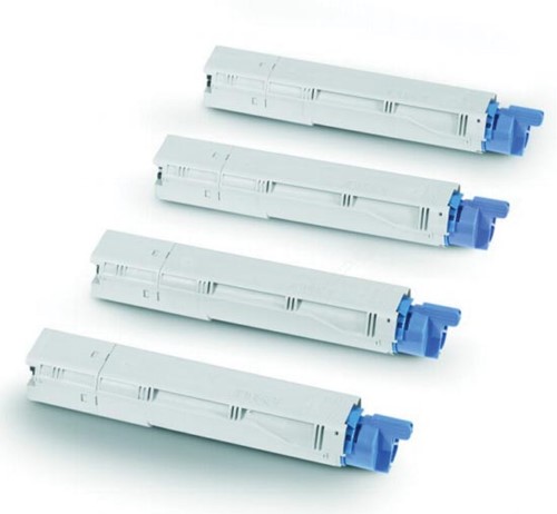 Oki Toner Kit cyaan - 2500 pagina's - 43459371 1 Stuk