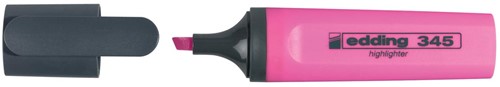 Edding surligneur 345 rose, boîte de 10 pièces