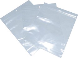 Sachets zip, ft 160 x 230 mm, paquet de 100 pièces, transparent
