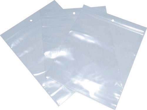 Sachets zip, ft 160 x 230 mm, paquet de 100 pièces, transparent