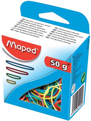 Maped élastiques, boîte de 50 g