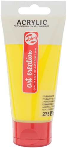 Talens Art Creation acrylverf tube van 75 ml, primairgeel 75 ML