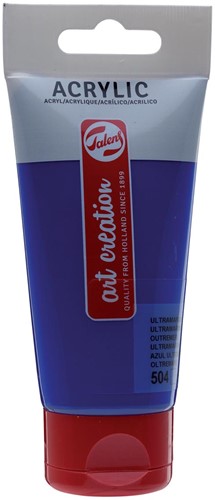 Talens Art Creation acrylverf tube van 75 ml, utlramarijn 75 ML