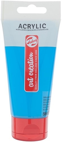 Talens Art Creation acrylverf tube van 75 ml, briljantblauw 75 ML