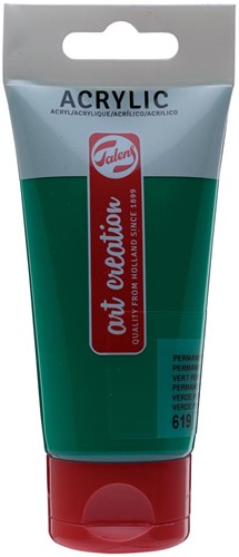 Talens Art Creation acrylverf tube van 75 ml, donker permanentgroen 75 ML