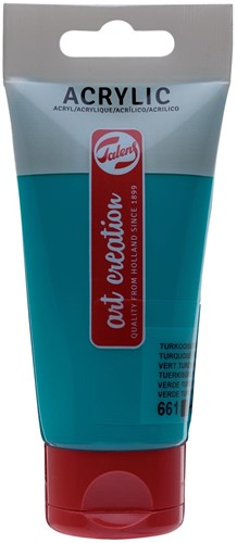 Talens Art Creation acrylverf tube van 75 ml, turkooisgroen