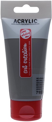 Talens Art Creation acrylverf tube van 75 ml, neutraalgrijs 75 ML