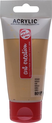 Talens Art Creation peinture acrylique tube de 75 ml, or 75 ML