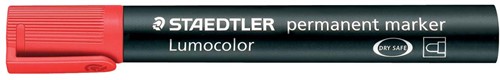 Staedtler Lumocolor 352, marqueur permanent, pointe ronde, 2 mm, rouge 1 Stuk